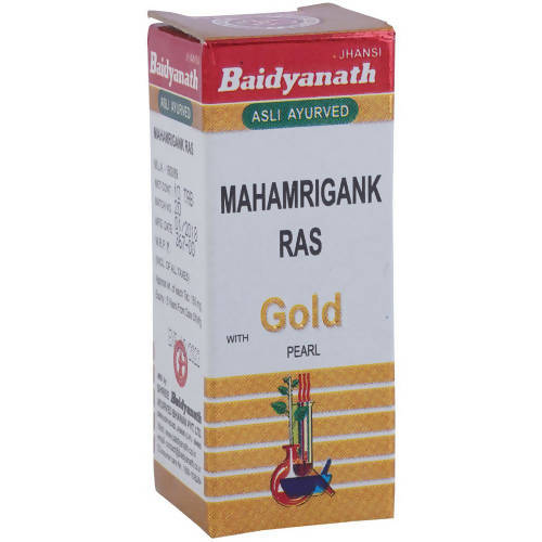 Baidyanath Jhansi Mahamrigank Ras (With Gold & Pearl) Tablets - 5 Tabs