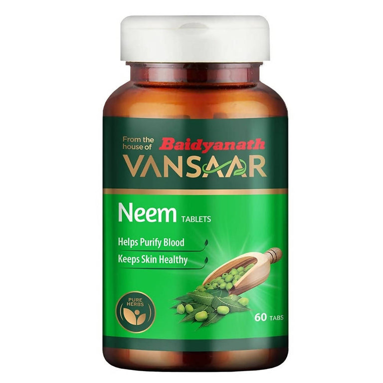 Baidyanath Vansaar Neem Tablets - 60 Tabs