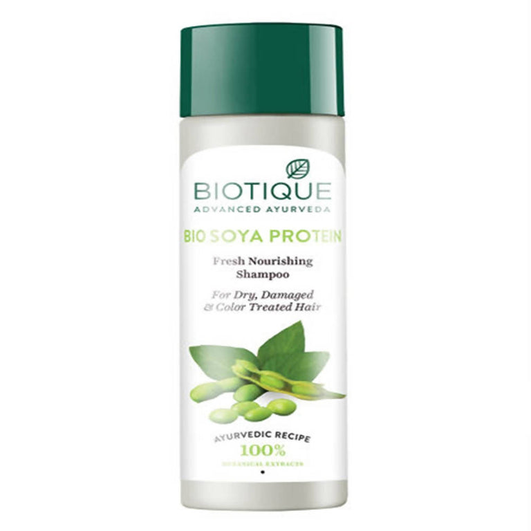 Biotique Advanced Ayurveda Bio Soya Protein Fresh Nourishing Shampoo - 120ml
