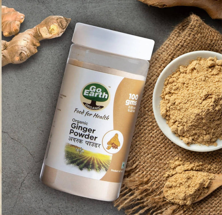 Go Earth Organic Ginger Powder - 100 gm