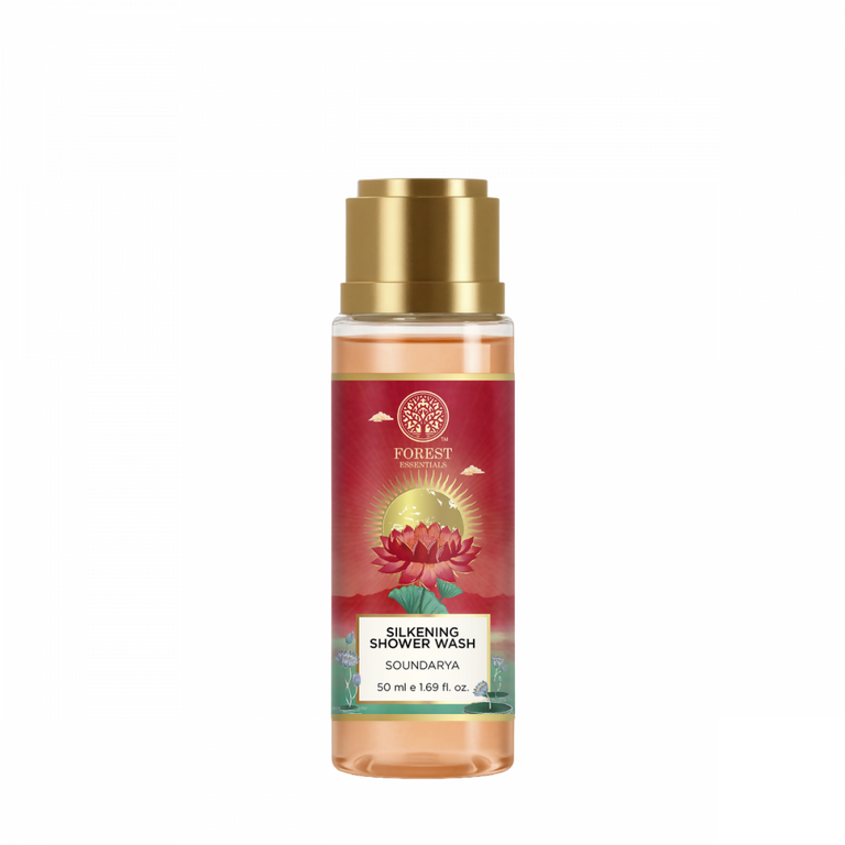 Forest Essentials Travel Size Silkening Shower Wash Soundarya - 50 ml
