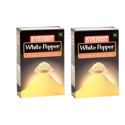 Everest White Pepper Powder - 50 gm - Pack of 2