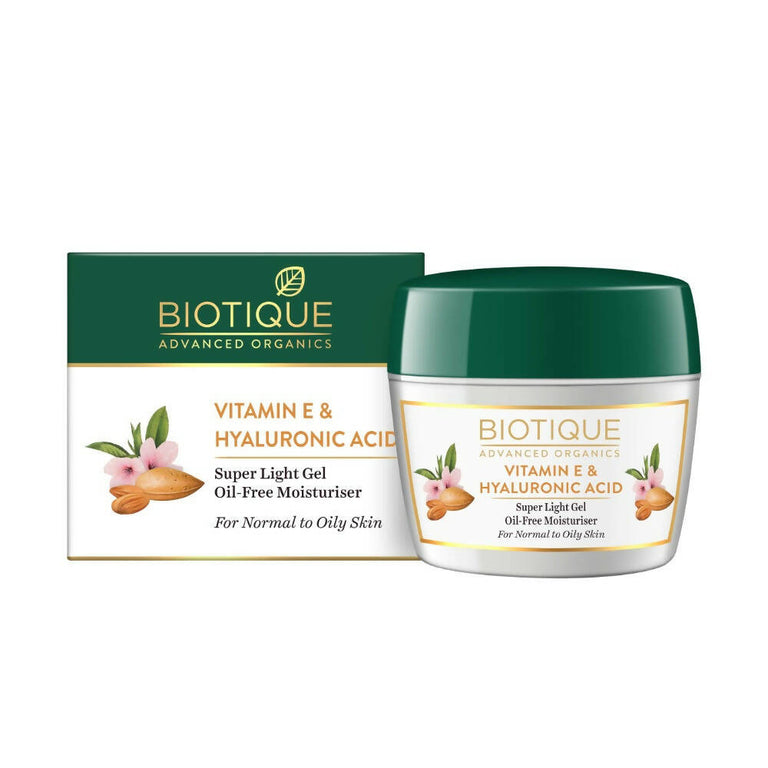 Biotique Advanced Organics Vitamin E & Hyaluronic Acid Oil-Free Moisturiser - 175 gm