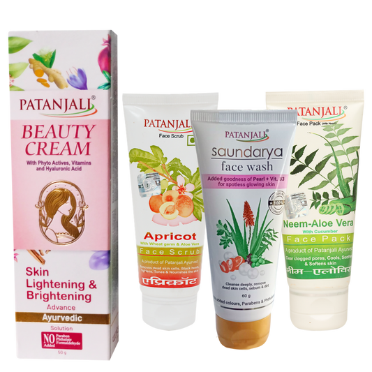Patanjali Skincare Combo (4-in-1 Set) - combo