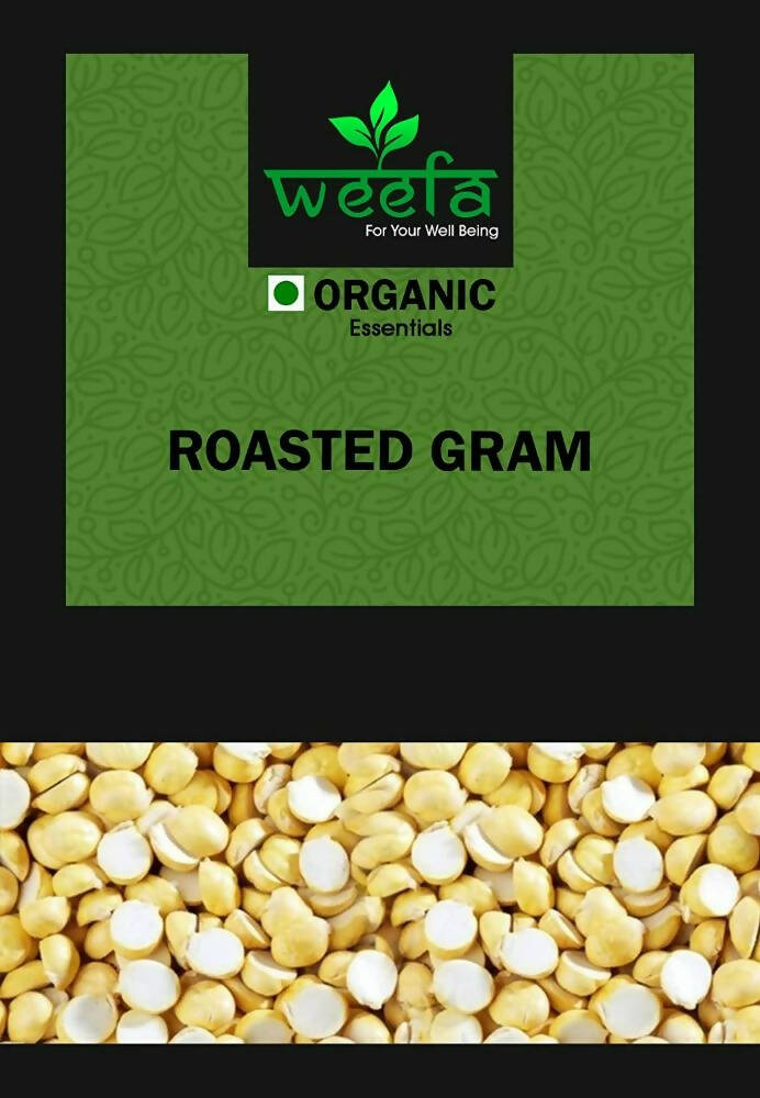 Weefa Organic Roasted Gram - 500 gm