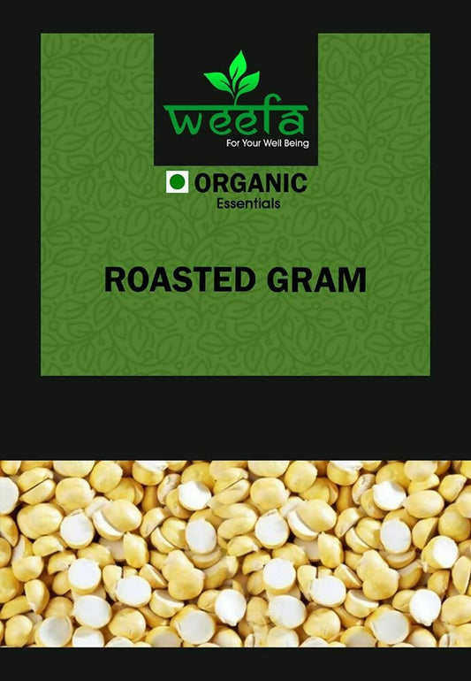 Weefa Organic Roasted Gram - 500 gm