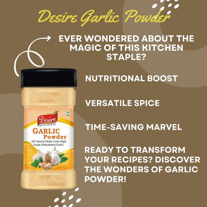 Desire Garlic Powder - 200 gm