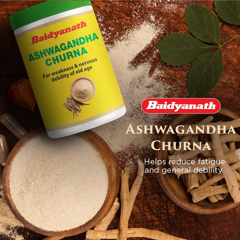 Baidyanath Ashwagandha Churna - Pack of 1 - 100 gm