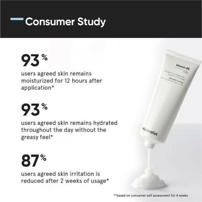 Minimalist 10% Vitamin B5, Oil-Free Moisturizer - 50 gm