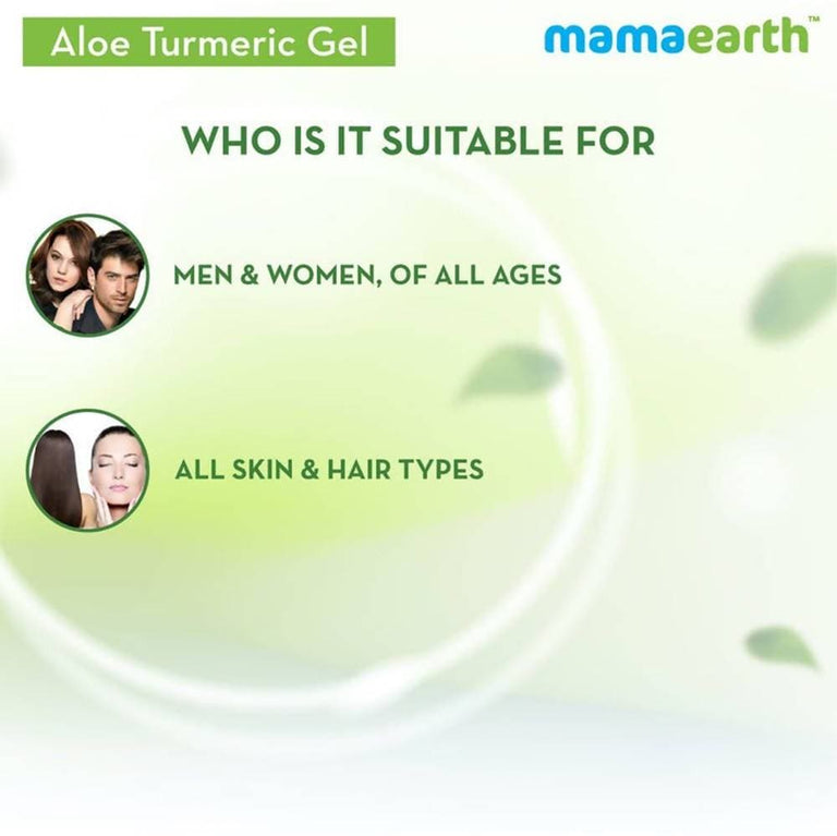 Mamaearth Aloe Turmeric Gel For Skin & Hair - 150 ml