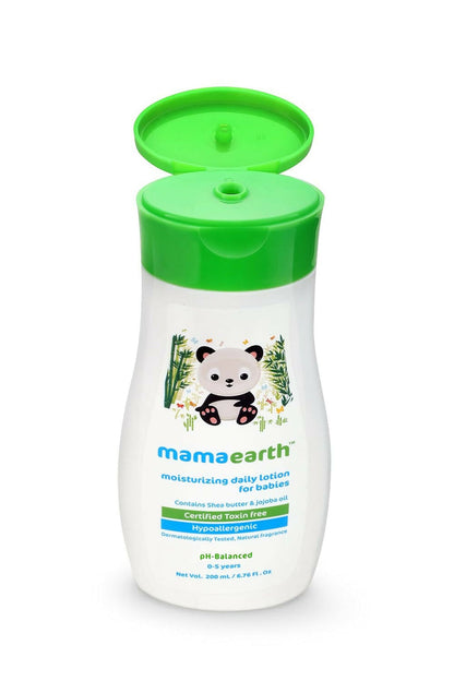 Mamaearth Daily Moisturizing Lotion & Milky Soft Natural Baby Face Cream for Babies - combo