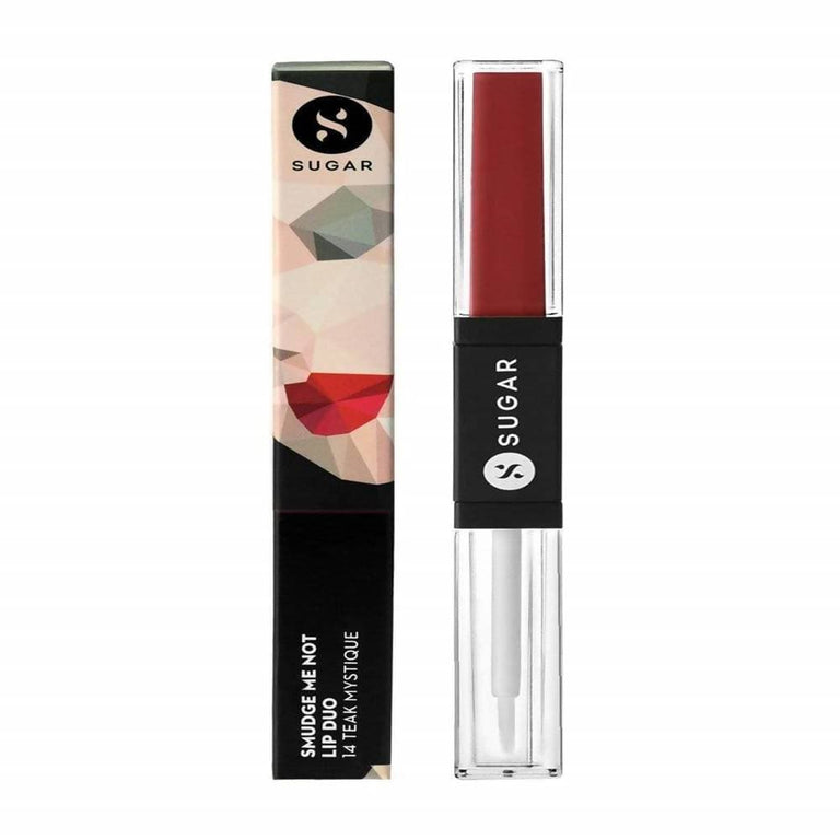 Sugar Smudge Me Not Lip Duo - Teak Mystique (Warm Brown)