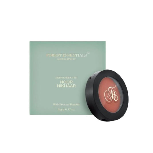 Forest Essentials Noor Nikhaar Satin Cheek Tint Khubani - Peach - 5 gm