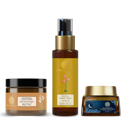 Forest Essentials Night-time CTM Ritual For Anti-ageing - combo