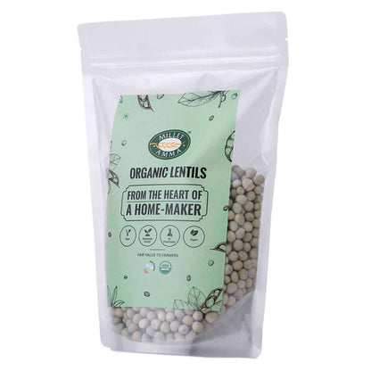 Millet Amma Organic Green Peas - 500 gm