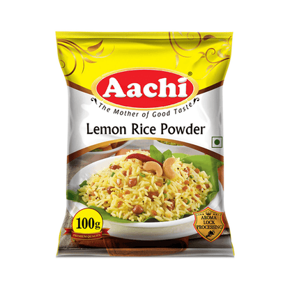 Aachi Lemon Rice Powder - 100 gm - Pack of 2