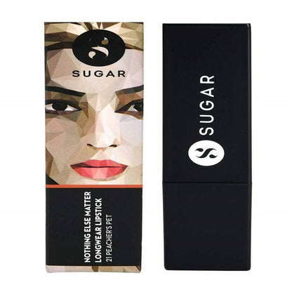 Sugar Nothing Else Matter Longwear Lipstick - Peacher's Pet (Nude Peach)