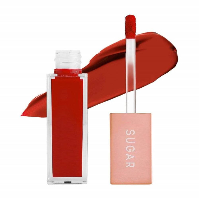Sugar Mettle Liquid Lipstick - Electra (Orange with Hints of Red)