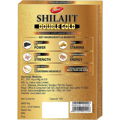 Dabur Sj Double Gold Capsules - 10 caps