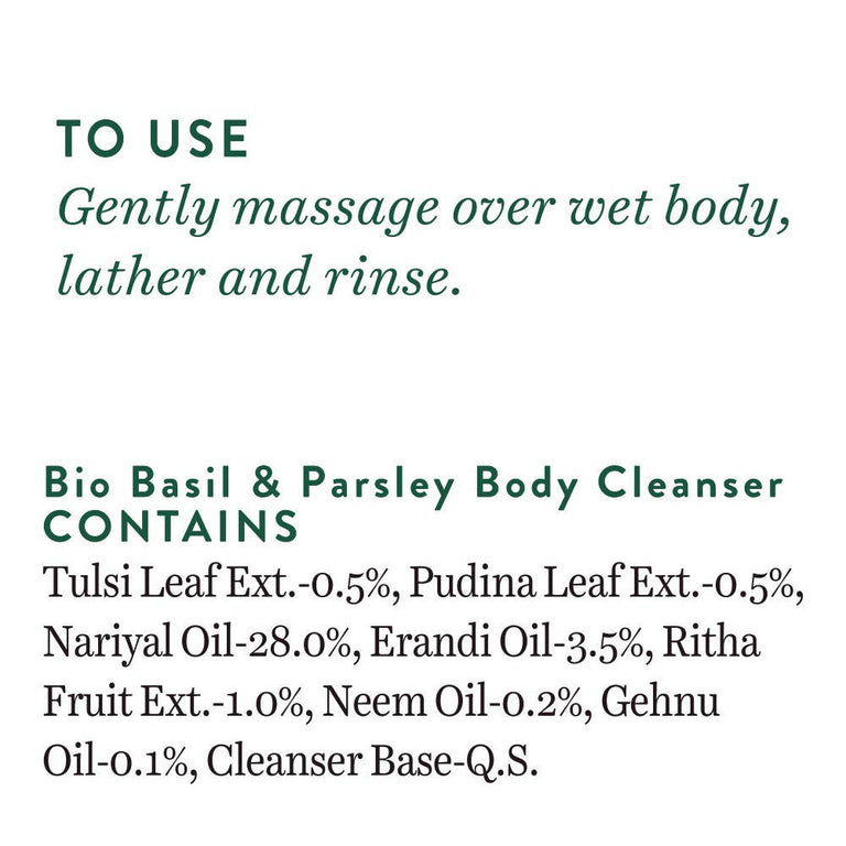 Biotique Bio Basil & Parsley Revitalizing Body Wash - 200 Ml