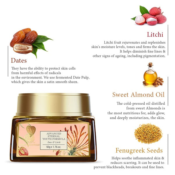 Forest Essentials Advanced Eternal Youth Formula Date & Litchi - 15 gm