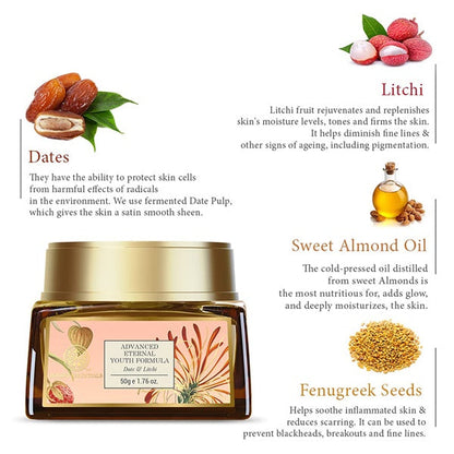 Forest Essentials Advanced Eternal Youth Formula Date & Litchi - 15 gm