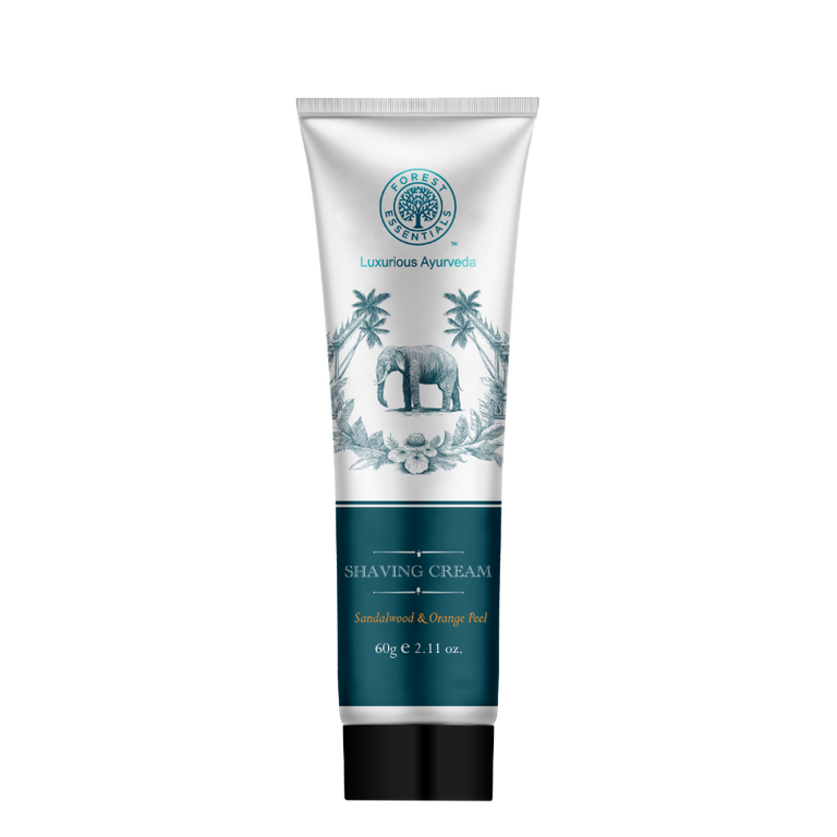 Forest Essentials Sandalwood & Orange Peel Shaving Cream