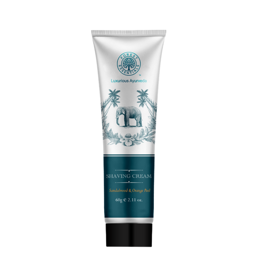 Forest Essentials Sandalwood & Orange Peel Shaving Cream