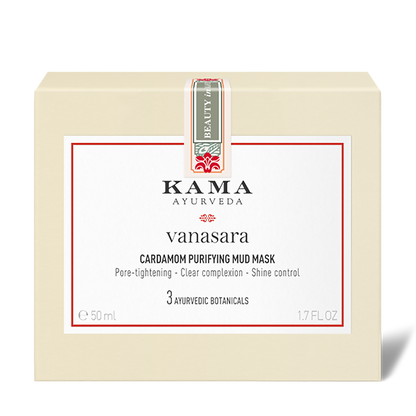 Kama Ayurveda Vanasara Cardamom Purifying Mud Mask - 50 ml
