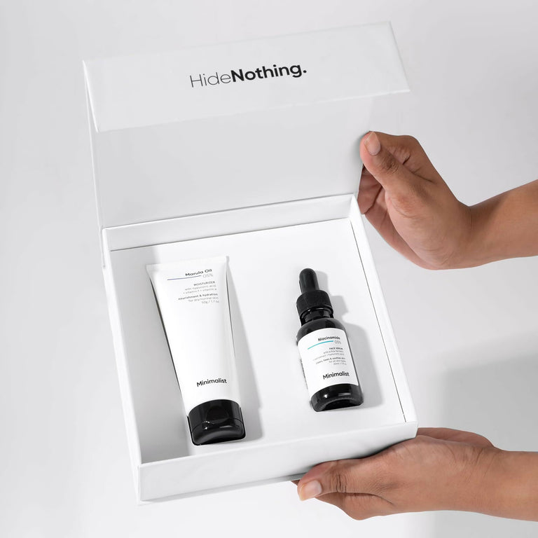 Minimalist Hydrating & Repairing Skincare Gift Set - kit