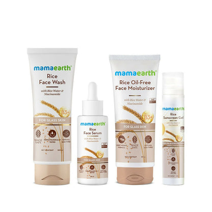 Mamaearth CSMS Rice Glass Skin Regimen - combo