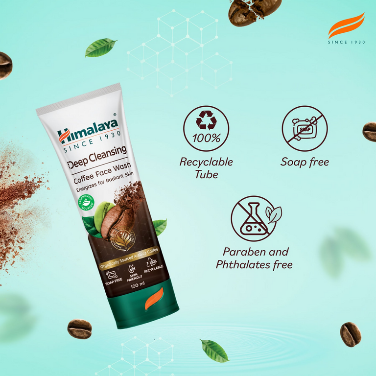 Himalaya Herbals Deep Cleansing Coffee Face Wash - 100 ml