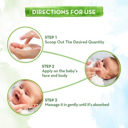 Mamaearth Baby Rich Moisturizing Cream With Almond Oil & Shea Butter - 200 gm