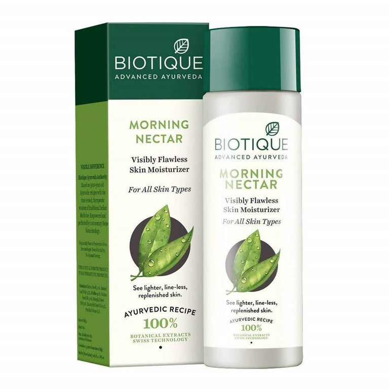 Biotique Bio Morning Nectar Visibly Flawless Skin Moisturizer - 120 ml