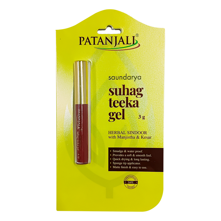 Patanjali Saundarya Suhag Teeka Gel - 3 gm