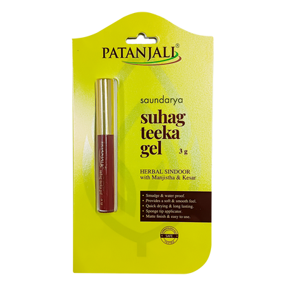 Patanjali Saundarya Suhag Teeka Gel - 3 gm
