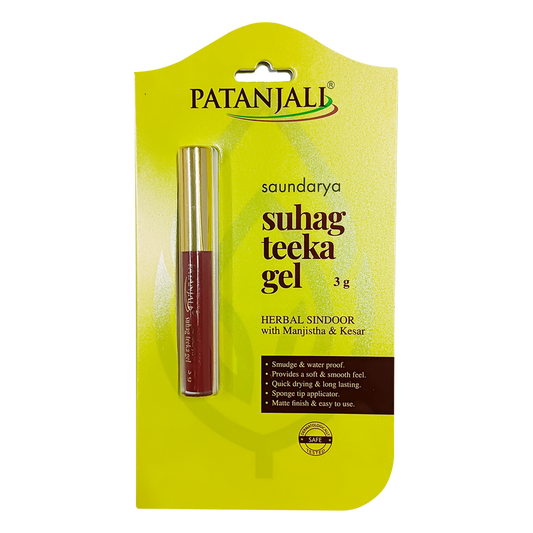 Patanjali Saundarya Suhag Teeka Gel - 3 gm