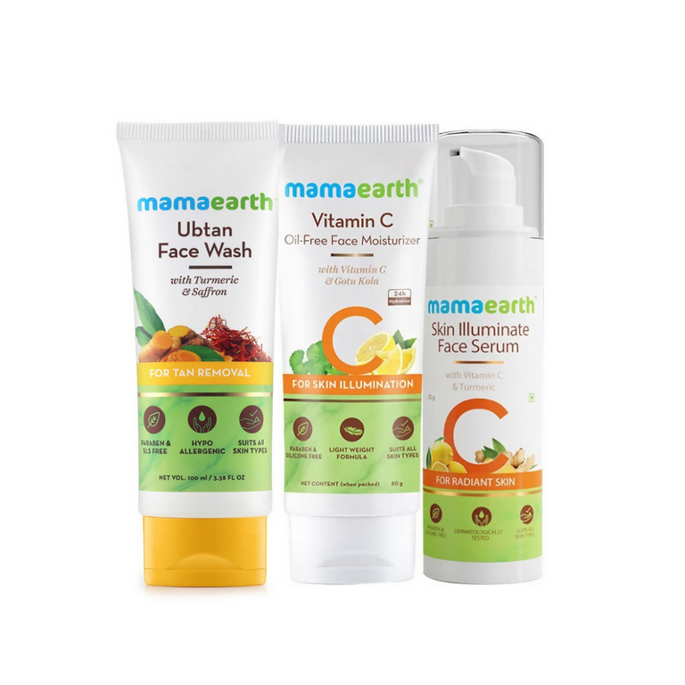 Mamaearth CSM (Cleanser, Serum, Moisturizer) Combo - combo