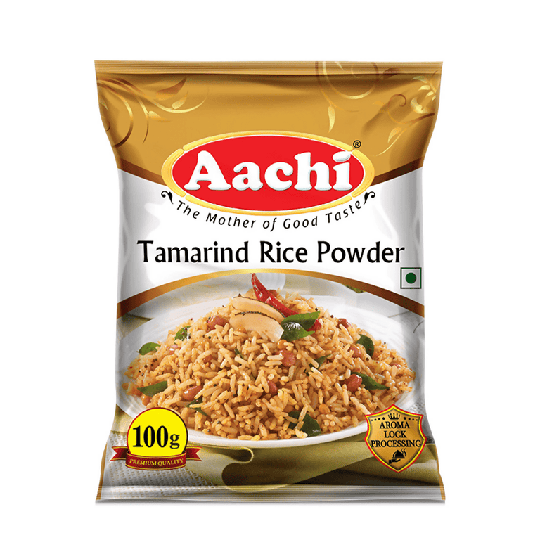 Aachi Tamarind Rice Powder - 50 gm - Pack of 2