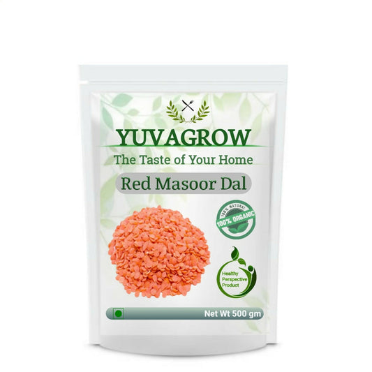 Yuvagrow Red Masoor Dal - 500 gm