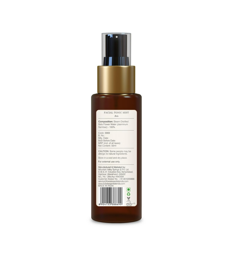 Forest Essentials Travel Size Facial Tonic Mist Bela - 50 ml