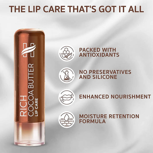 Himalaya Herbals Rich Cocoa Butter Lip Care - 4.5 gm