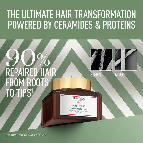 Kama Ayurveda Bringaras Regenerating Hair Mask - 50 ml