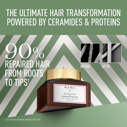 Kama Ayurveda Bringaras Regenerating Hair Mask - 50 ml