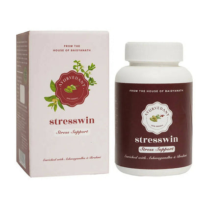 Baidyanath Jhansi Ayurvedant Stresswin Capsules - 60 caps