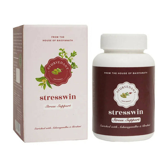 Baidyanath Jhansi Ayurvedant Stresswin Capsules - 60 caps