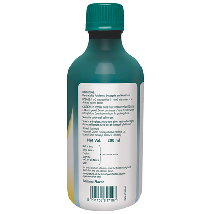 Himalaya Herbals Himcocid Sugar Free Suspension - 200 ml - Mint