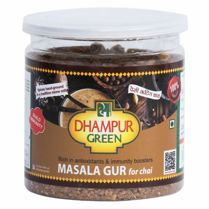 Dhampur Green Masala Gur for Milk & Tea - 250 gm