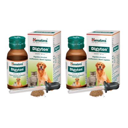 Himalaya Digyton Drops Digestive stimulant Antiflatulent, Bowel Regulator - 30 ml - Pack of 2