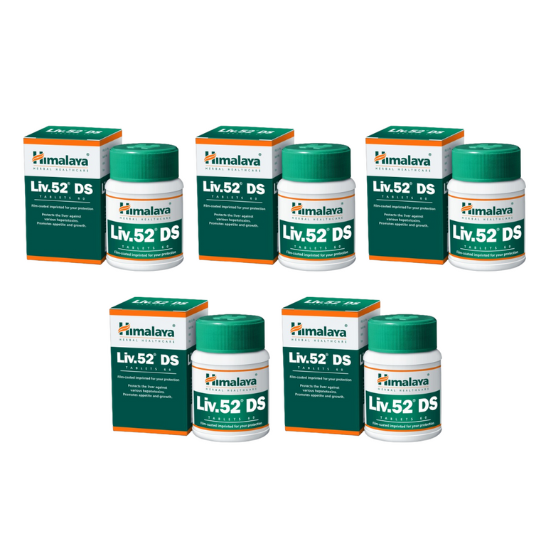 Himalaya liv 52 DS Tab - 60 tabs - Pack of 1